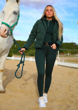 'The Original' Dark green breeches full grip