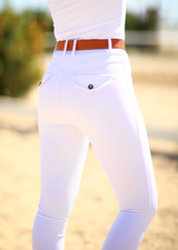 'The Original' White full grip breeches