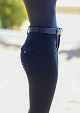 'The Original' Black full grip breeches